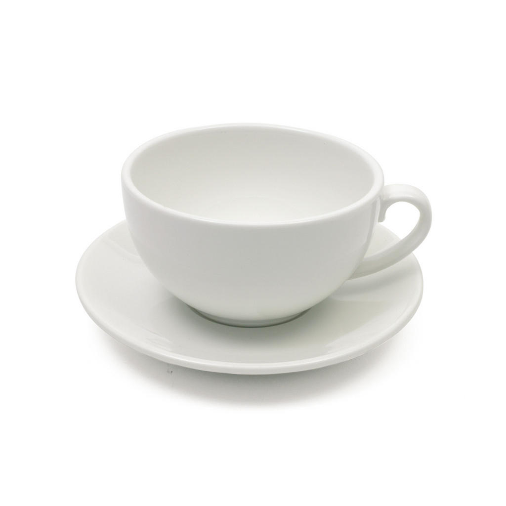 Maxwell & Williams CAPPUCCINO ŠÁLKA S TANIERIKOM porcelán Maxwell & Williams